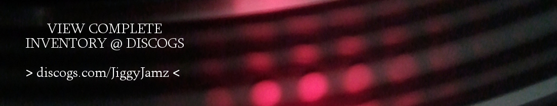 JiggyJamz Vinyl Records and CDs Header