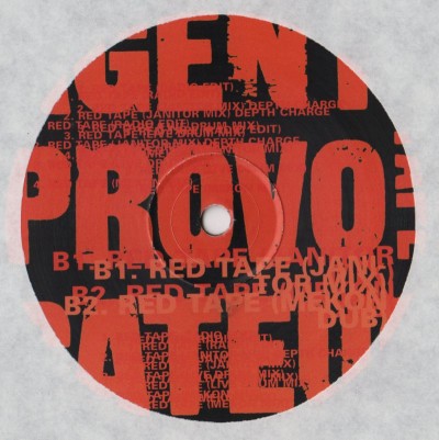 Agent Provocateur - Red Tape - 12 Inch Vinyl - www.jiggyjamz.com