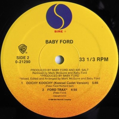 Baby Ford - Children Of The Revolution - Ford Trax - vinyl - www.jiggyjamz.com