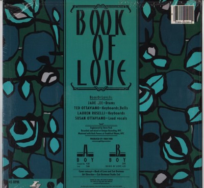 Book Of Love - Boy 12" vinyl record - www.jiggyjamz.com
