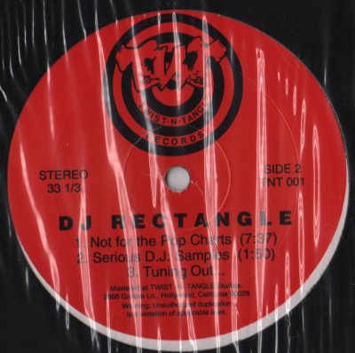 DJ Rectangle - Funky Demolition TNT-001 - vinyl - www.jiggyjamz.com