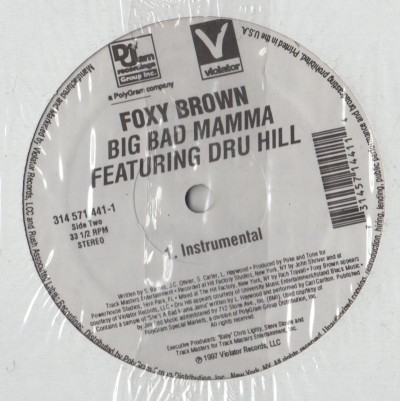 Foxy Brown - Big Bad Mamma - vinyl - www.jiggyjamz.com