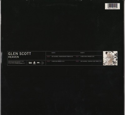 Glen Scott - Heaven 2x vinyl - www,jiggyjamz.com deep house