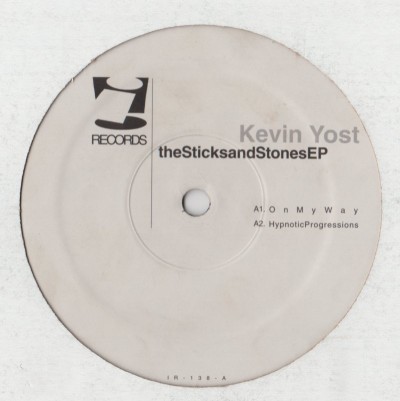 Kevin Yost - Sticks And Stones EP - vinyl - www.jiggyjamz.com