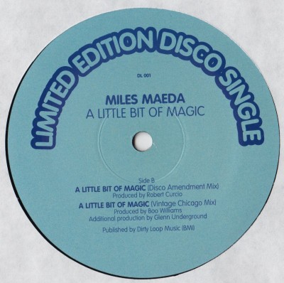 Miles Maeda - A Little Bit Of Magic - boo williams - glenn underground, chicago house - www.jiggyjamz.com