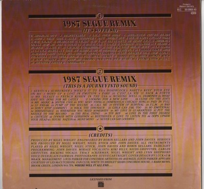 Mirage 87 hits of 1987 Mix - vinyl - www.jiggyjamz.com