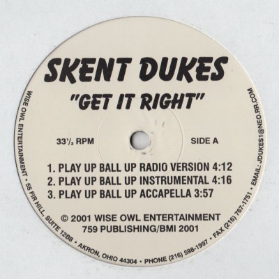 Skent Dukes - Get It Right - Play Up - www.jiggyjamz.com