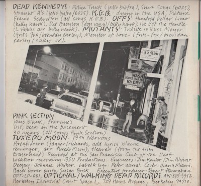 Can You Hear Me- Music From The Deaf Club, Dead Kennedys, Mutants, punk vinyl - www.jiggyjamz.com