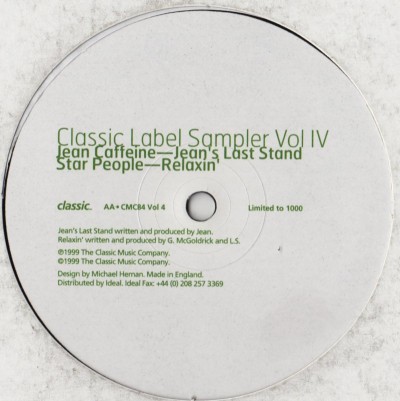 Classic Label Sampler Vol IV - 1999 - vinyl - Freaks remix - www.jiggyjamz.com