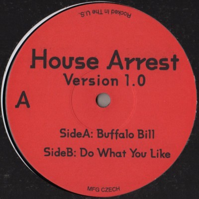 DJ Cole Medina - House Arrest Version 1.0 - InDeep, Digital Underground Remixes - vinyl - www.jiggyjamz.com