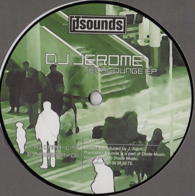 DJ Jerome - Techlounge EP - Deep Tech House - vinyl - www.jiggyjamz.com