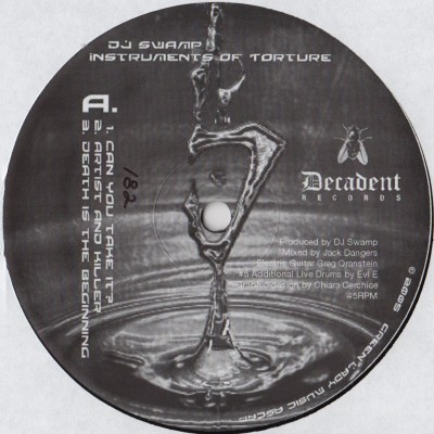 DJ Swamp - Instruments Of Torture - vinyl - www.jiggyjamz.com