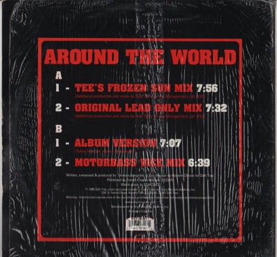 Daft Punk - Around The World (12") vinyl - www.jiggyjamz.com