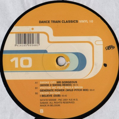 Dance Train 10 - Smoke City - Mood II Swing - house - vinyl - www.jiggyjamz.com