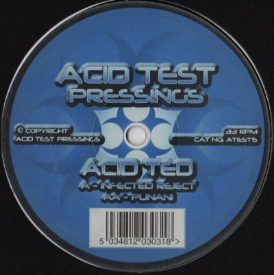 Acid Ted - Infected Rejection - Punani- vinyl - www.jiggyjamz.com
