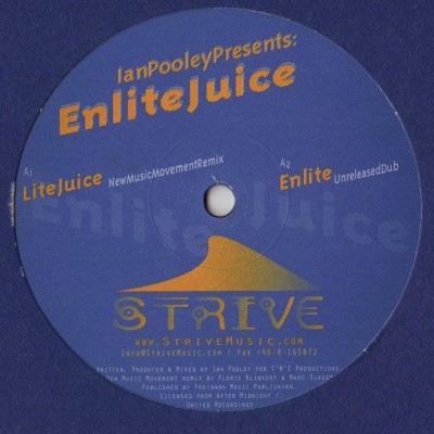 Ian Pooley Presents Bluelite - Enlite Juice
