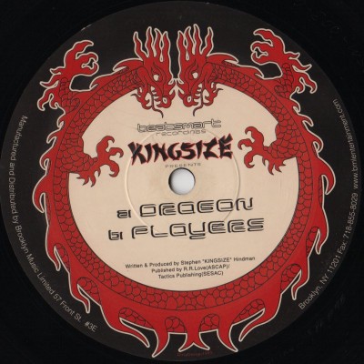 Kingsize - Dragons - players - DNB vinyl - www.jiggyjamz.com