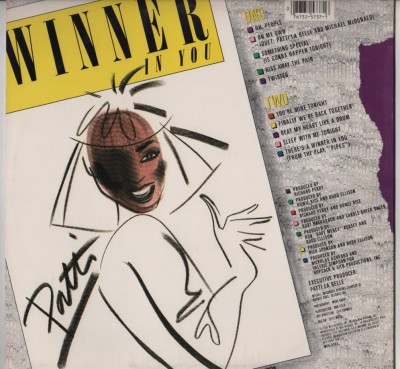 Patti LaBelle - Winner In You - LP 1986 - vinyl - www.jiggyjamz.com