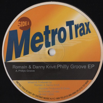 Romain and Danny Krivit - Philly Groove EP - Disco House Vinyl - www.jiggyjamz.com