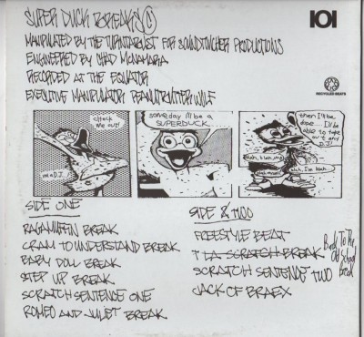SuperDuckBreaks-1 DJ BABU - vinyl - www.jiggyjamz.com