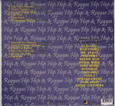 hip hop reggae dancehall - vinyl LP - www.jiggyjamz.com