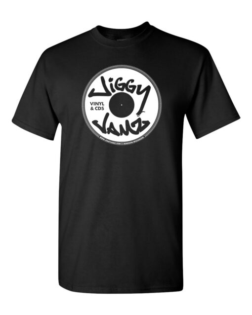 JiggyJamz T-Shirt -MENS- Small-XL - WHITE LOGO