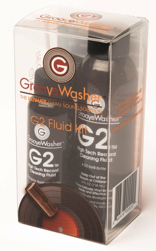 G2 Record Cleaning Fluid Kit - 2 oz Mist Spray and 4 oz Refill - Image 2