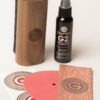 GrooveWasher Record Cleaning Kit (Walnut)