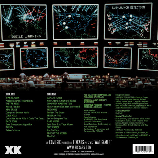 Fixkars ‎– War Games (LP) - Image 2