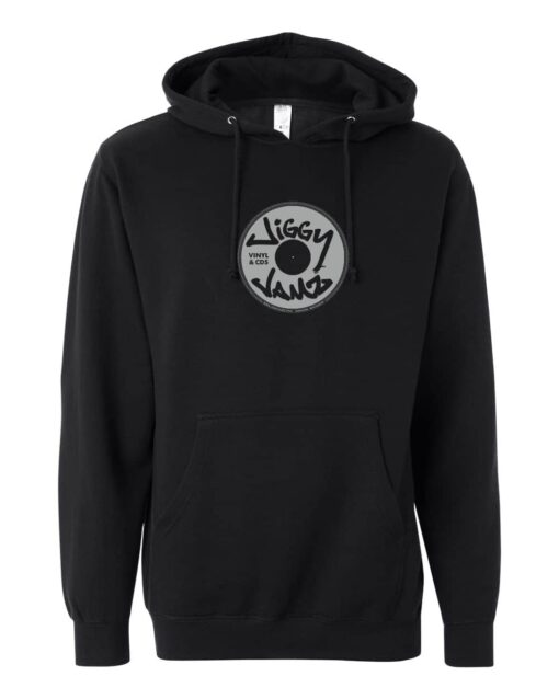 JiggyJamz Pullover Hoodie-MidWeight-Black-2022