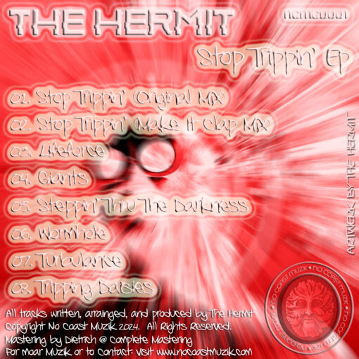 THE HERMIT - STOP TRIPPIN' EP (CD-R) - Image 2