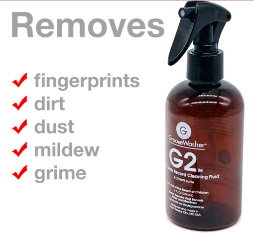 Groove Washer G2 Record Cleaning Fluid 8oz - Image 2