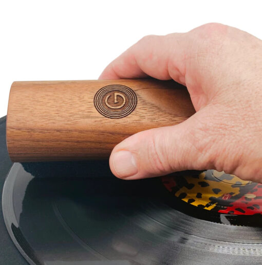 GrooveWasher Record Cleaning Kit Combo (Walnut)(+Black Magic Pad) - Image 6