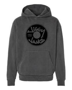JiggyJamz Pullover Hoodie Black Logo 2025 PREMIUM Heavyweight Sweatshirt