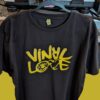 VINYL LOVE T-Shirt Black-Yellow THR x JiggyJamz 2026